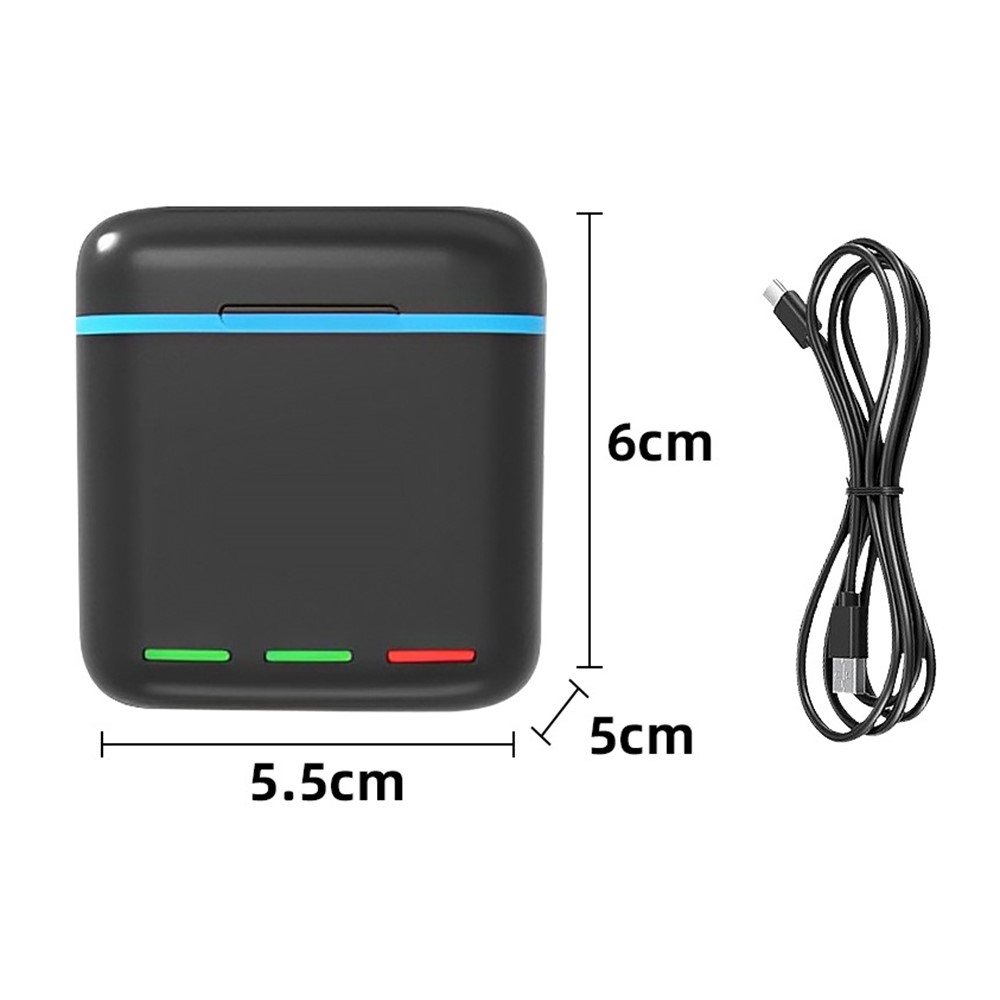 Praktikus töltőállomás és tárolótok GoPro Hero 13 kamerához