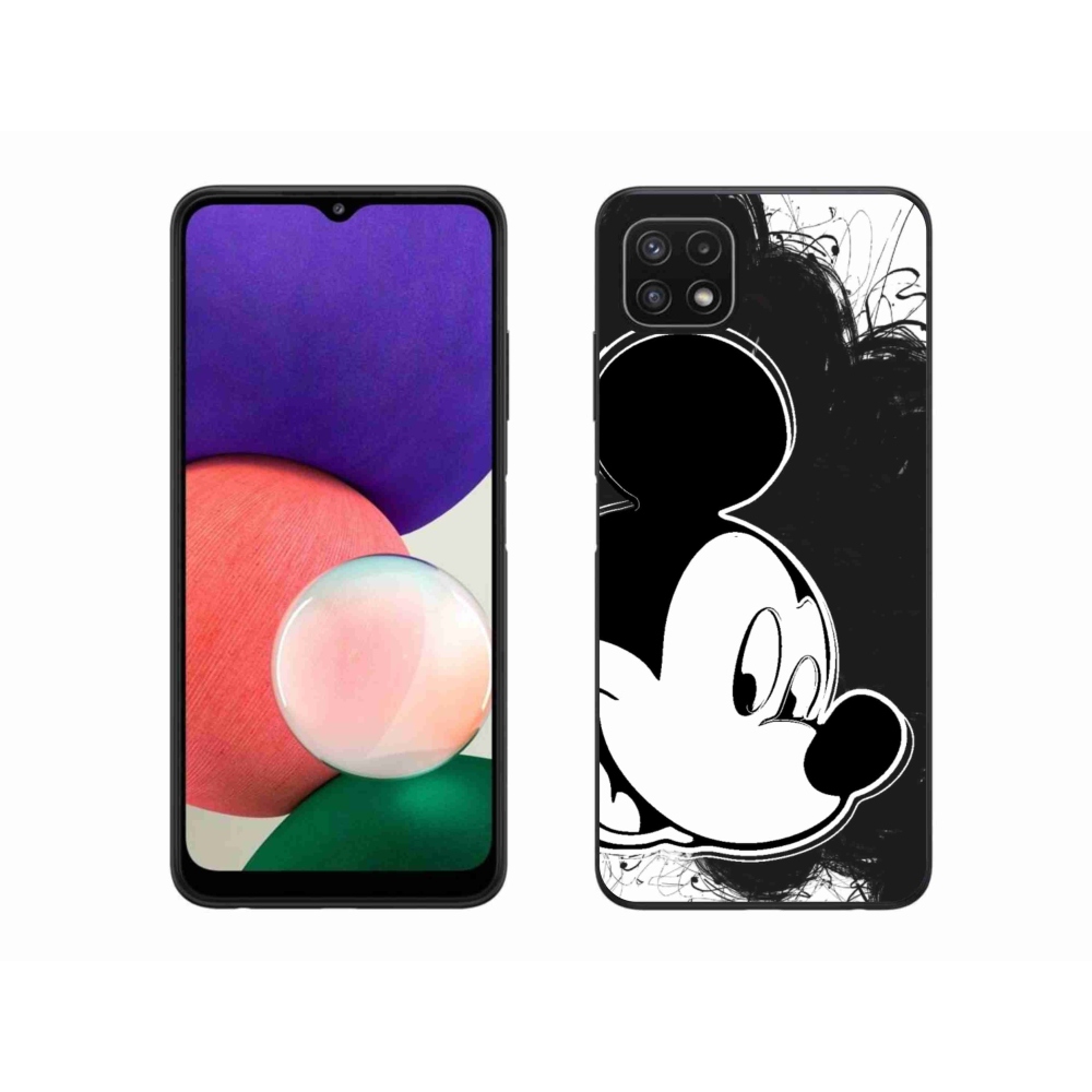 Zselés borítás mmCase Samsung Galaxy A22 5G - mickey egér 1