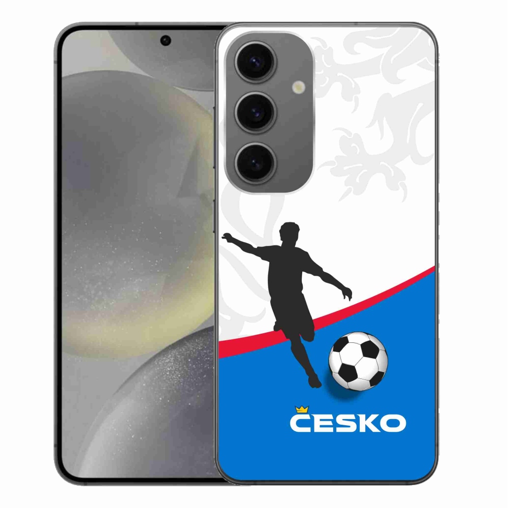 Gél borítás mmCase Samsung Galaxy S24+ - foci Csehország 1