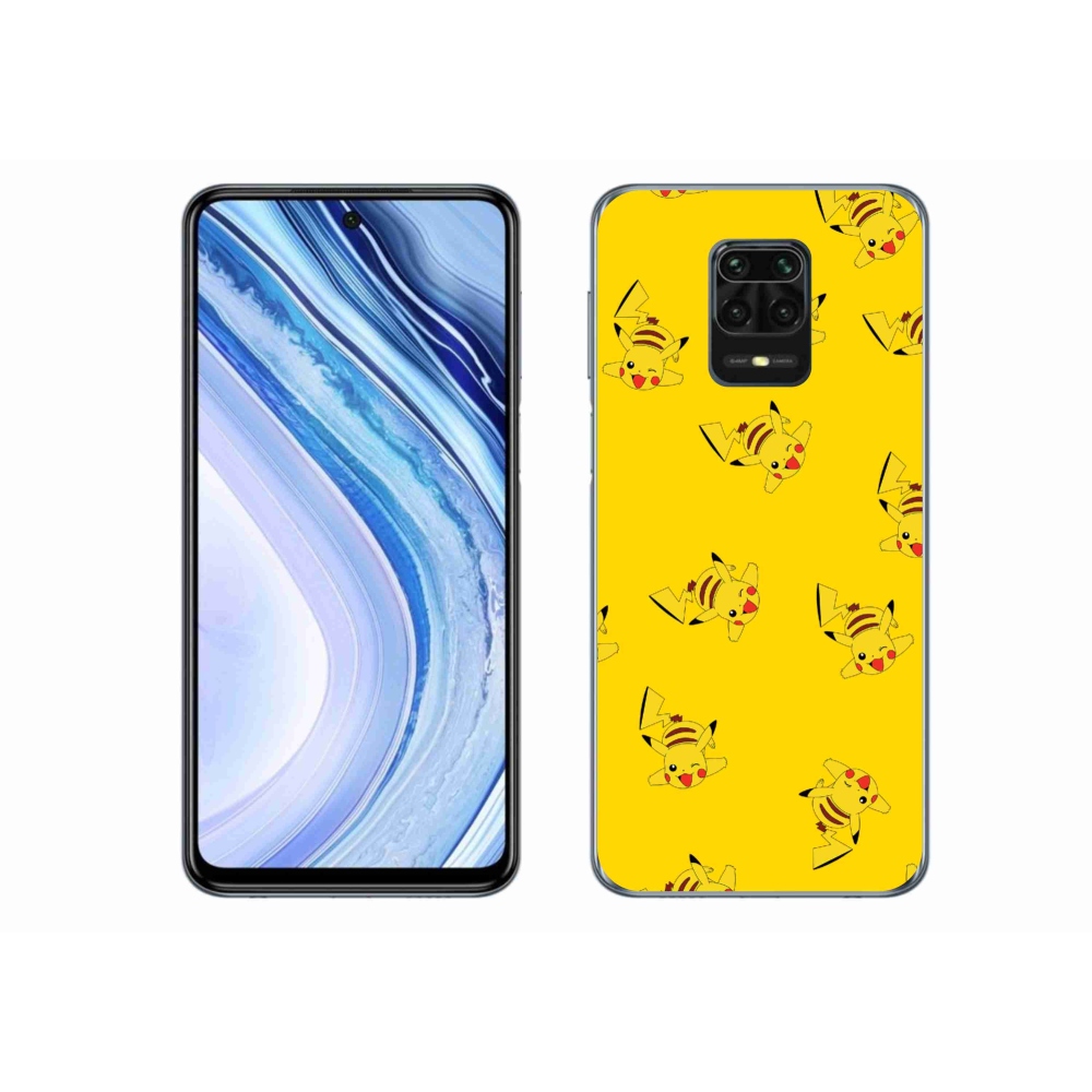 Gél borítás mmCase a Xiaomi Redmi Note 9S-hez - pikachu