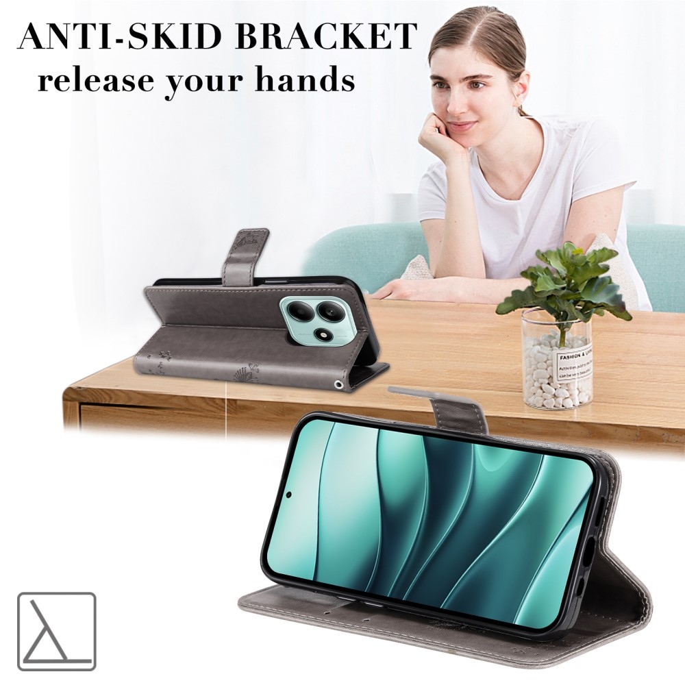 Fák könyve tok Xiaomi Redmi Note 14 5G - szürke