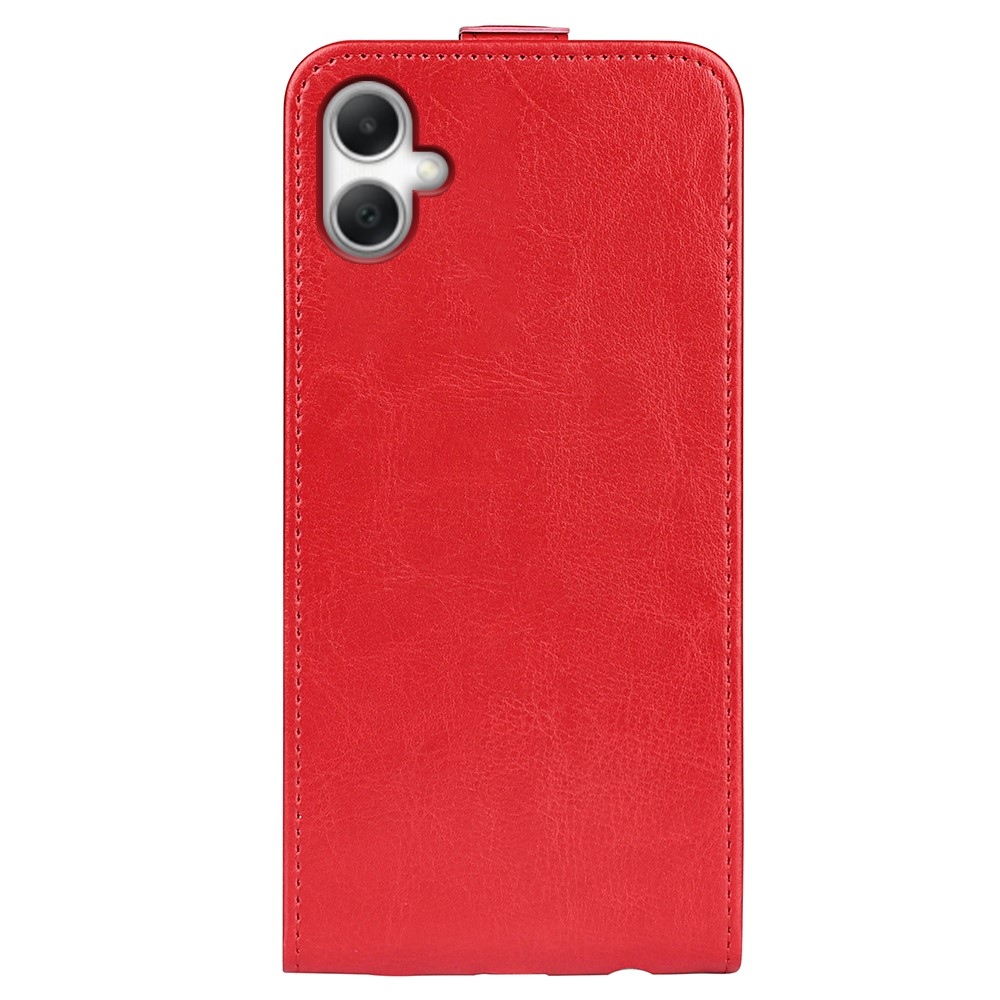 Függőleges flip tok Samsung Galaxy A07 4G készülékhez - piros