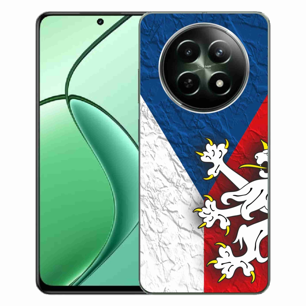 Zselés borítás mmCase a Realme 12 5G/12x 5G - cseh zászló 1
