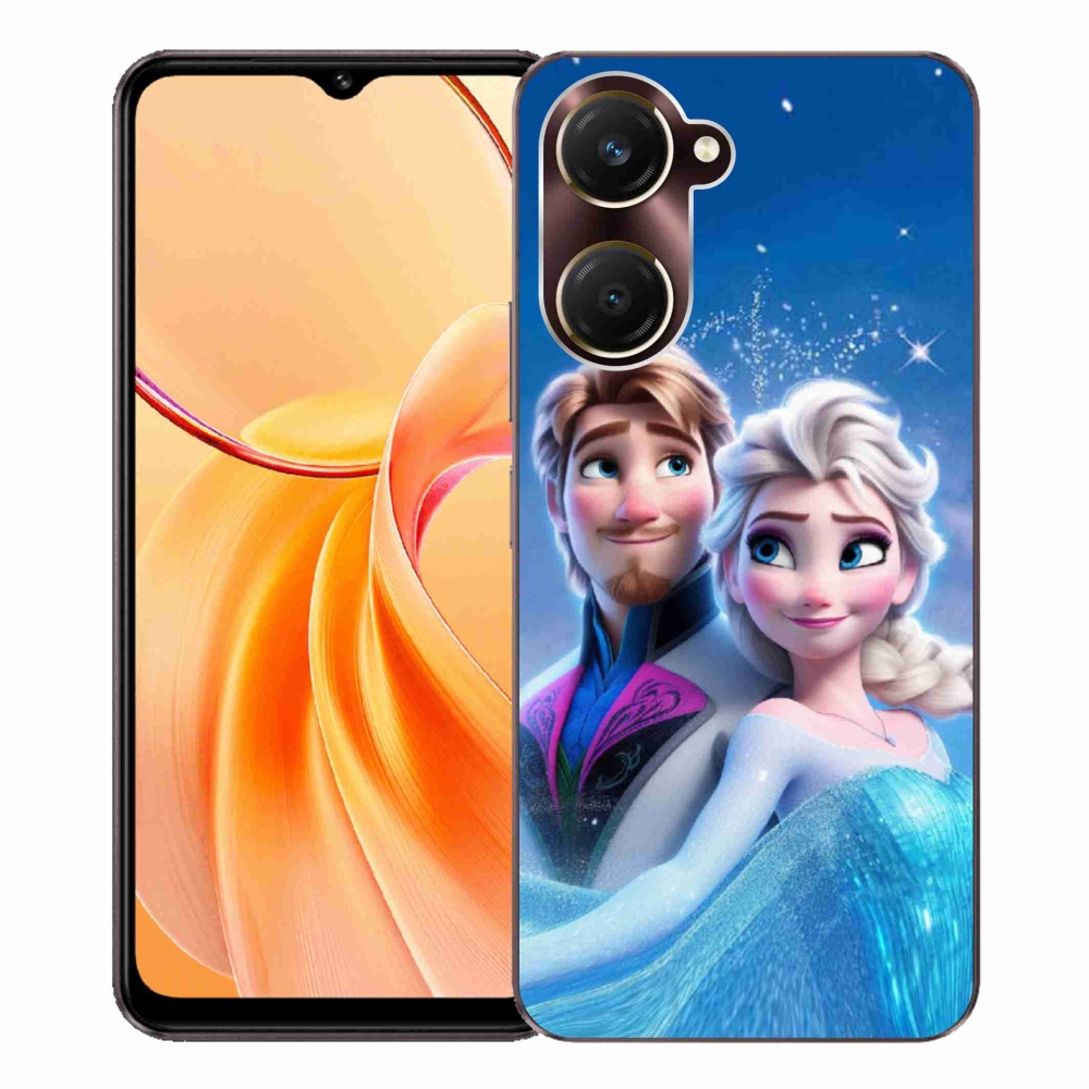 Gél védőburkolat mmCase a Vivo Y28s 5G készülékhez - Ice Kingdom 1