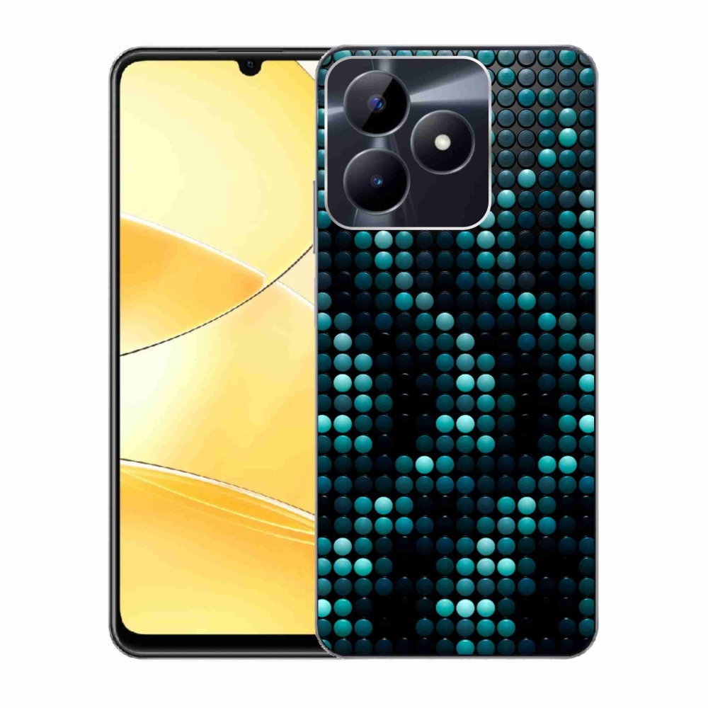 Zselés tok mmCase a Realme C51/C53 készülékhez - absztrakt motívum 15