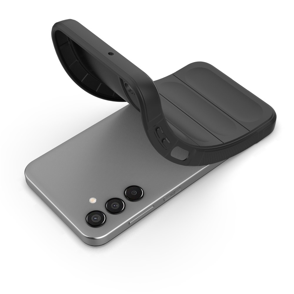 Rugg tartós zselés tok Samsung Galaxy M15 5G - fekete