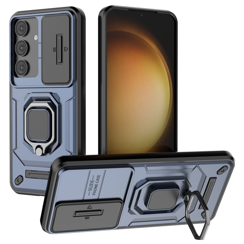 Lencseálló borítás Samsung Galaxy S25 készülékhez - kék