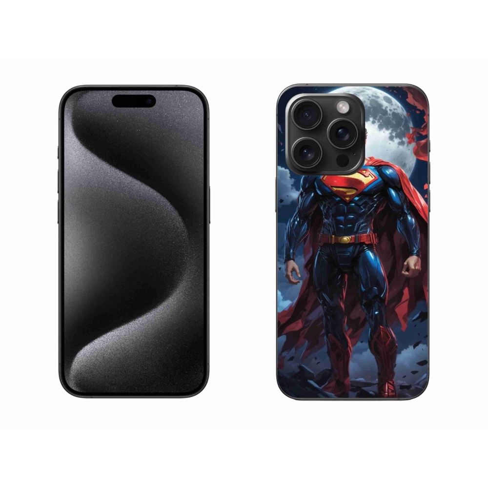 Zselés borítás mmCase iPhone 15 Pro Max készülékhez - superman