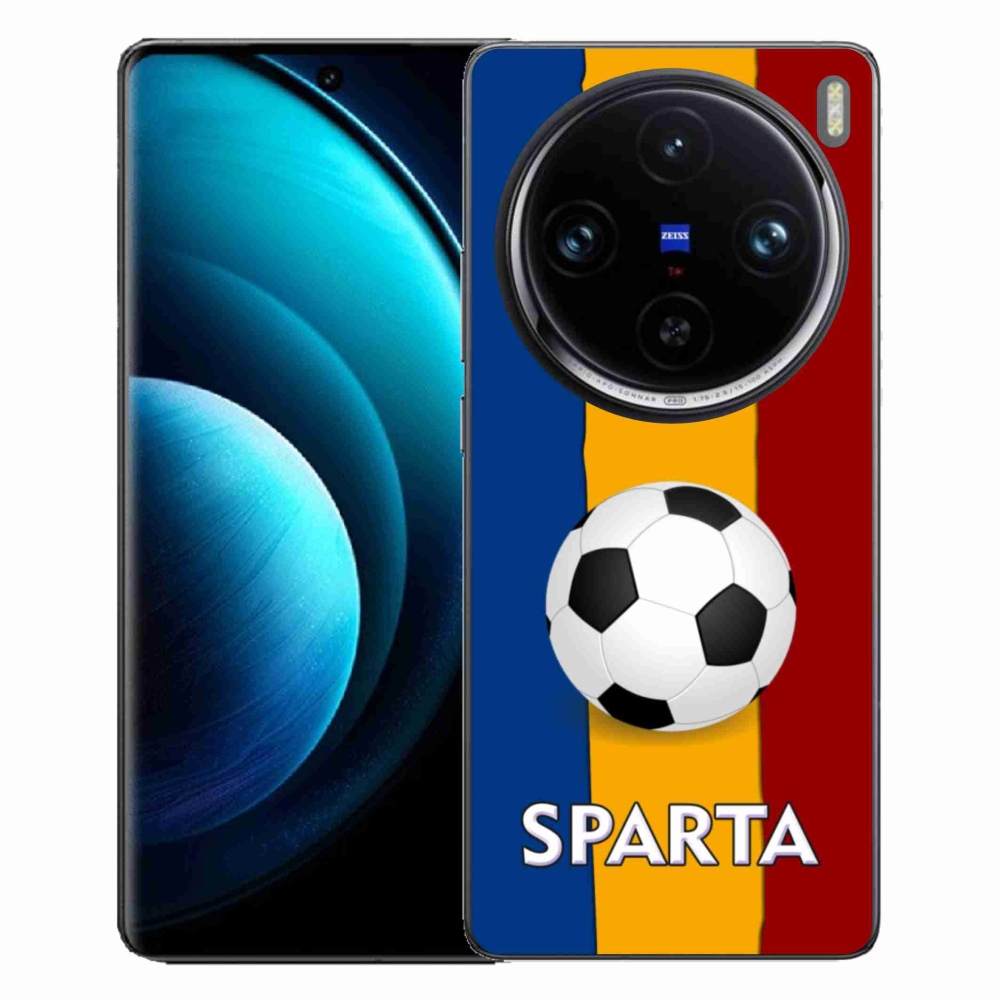 Zselés borítás mmCase a Vivo X100 Pro 5G készülékhez - labdarúgás 1