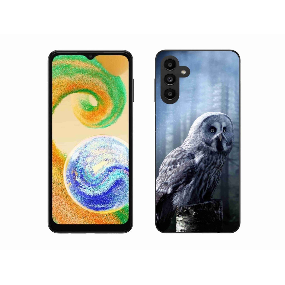 Zselés borítás mmCase Samsung Galaxy A04s (164.7x76.7x9.1mm) - bagoly