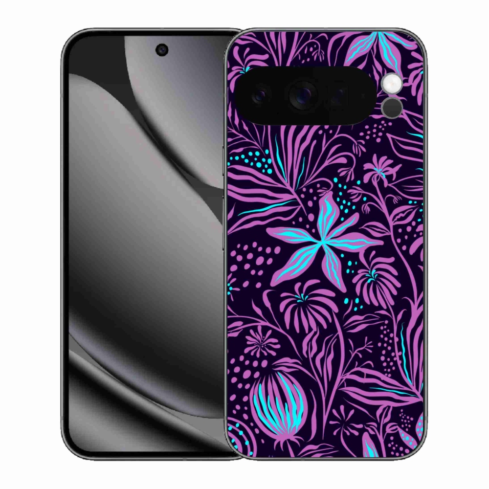 Zselés borítás mmCase a Google Pixel 10 Pro XL-hez - virágok 2