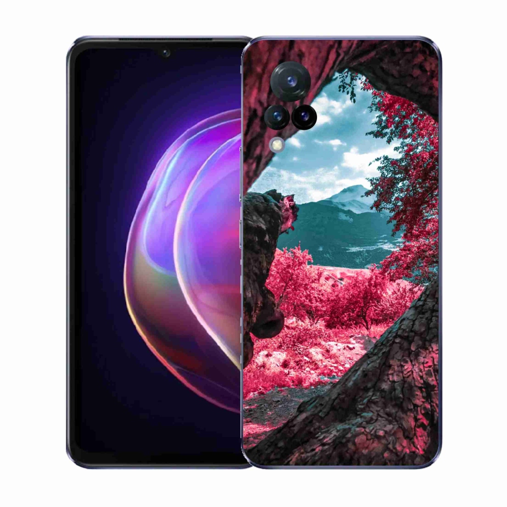 Gél borító mmCase a Vivo V21 4G/5G készülékhez - hegyi kilátás