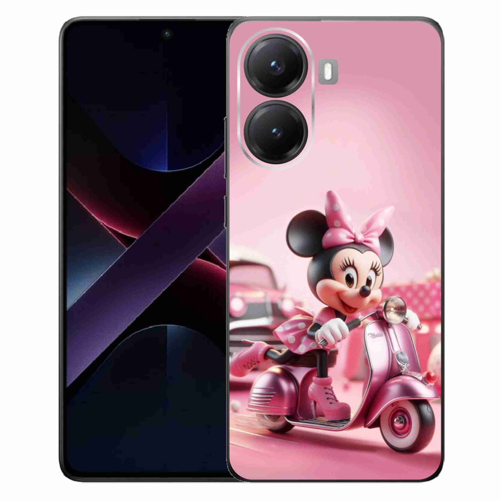 Gél borítás mmCase a Xiaomi Poco X7 Pro 5G számára - minnie 1