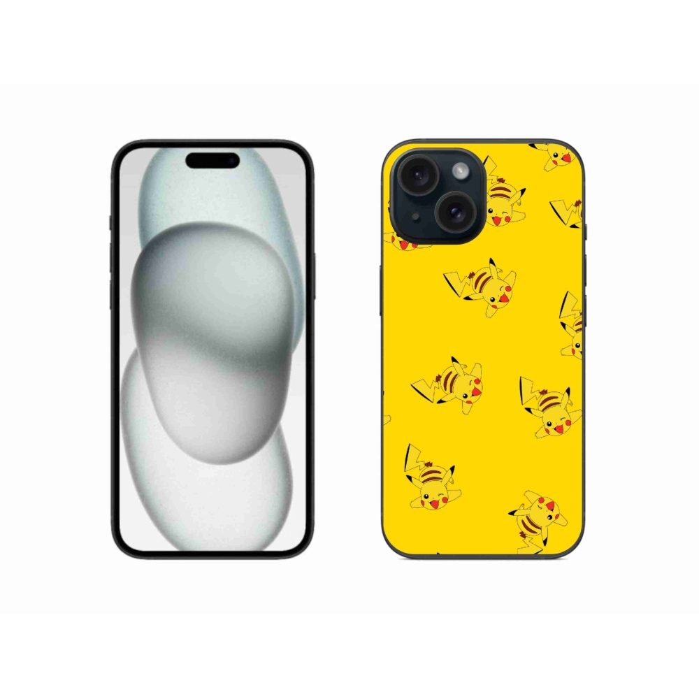 Zselés borítás mmCase iPhone 15 készülékhez - pikachu