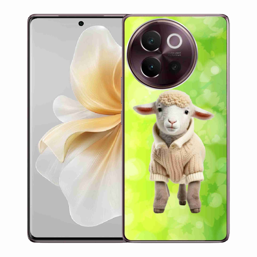 Gél borítás mmCase a Vivo V40 Lite 5G készülékhez - bárány pulóverben