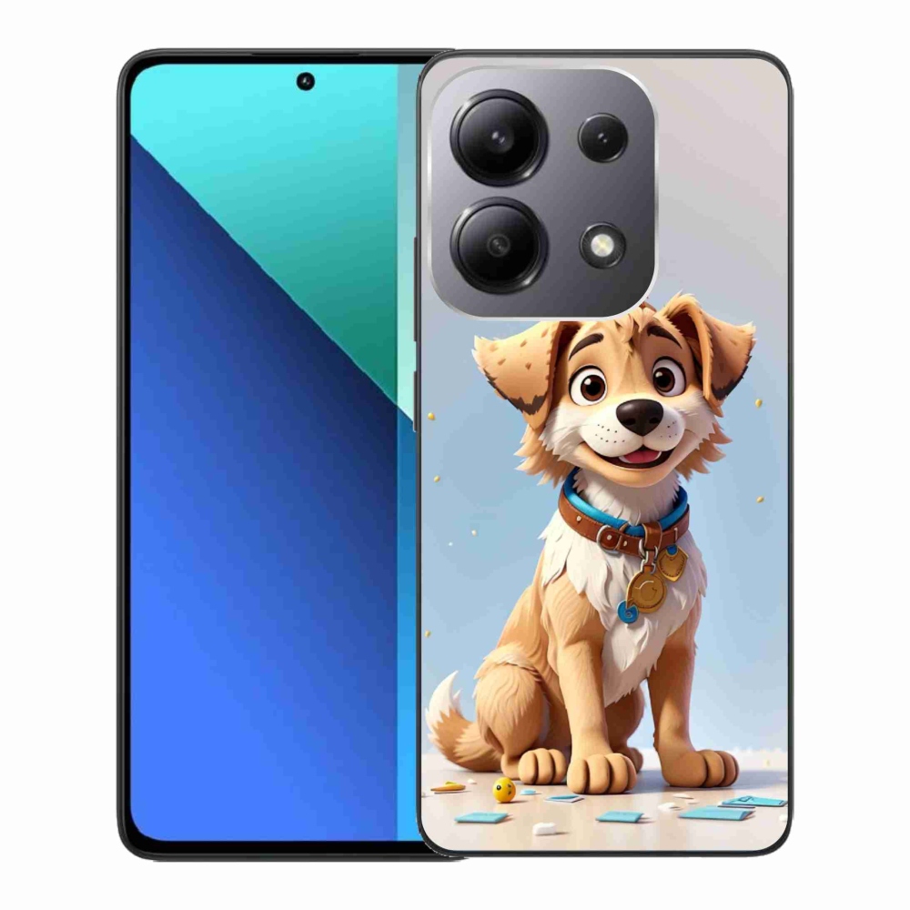 Gél borítás mmCase a Xiaomi Redmi Note 13-hoz - rajzfilm kiskutya