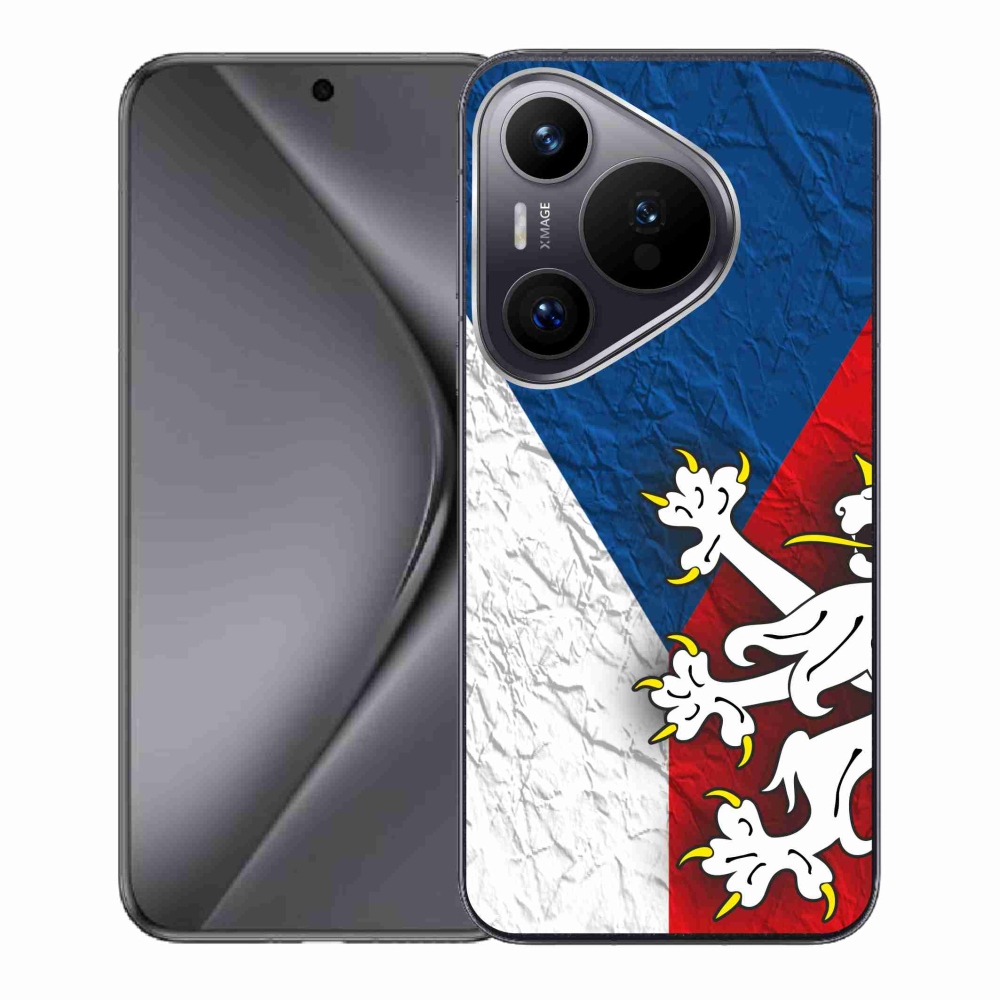 Gél borító mmCase a Huawei Pura 70 - cseh zászlóhoz 1