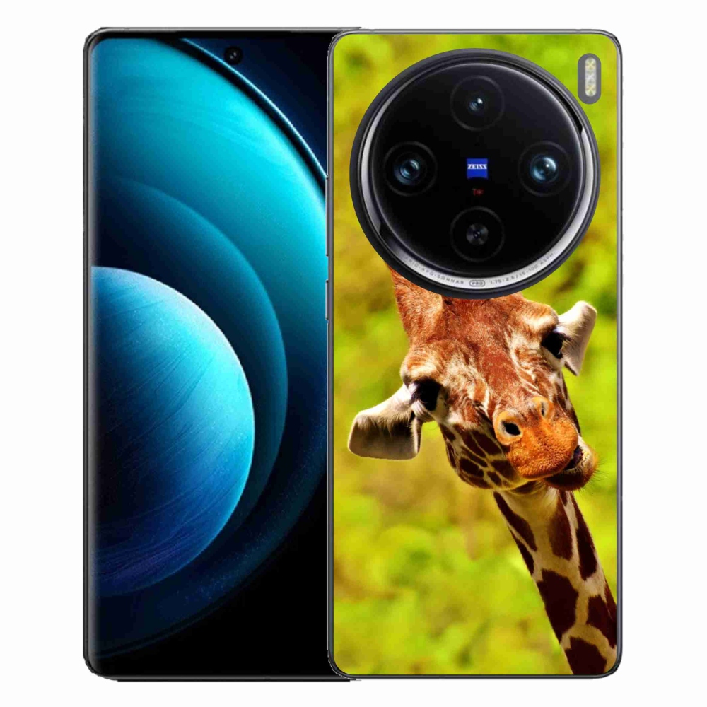 Zselés borítás mmCase a Vivo X100 Pro 5G készülékhez - zsiráf
