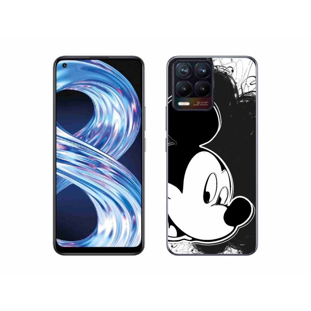 Gél borítás mmCase a Realme 8 4G-n - mickey egér 1
