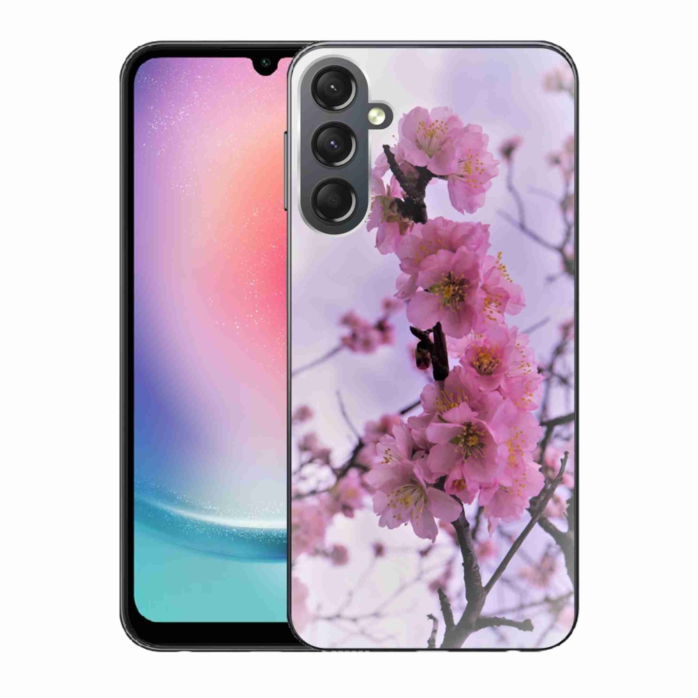 Gél borítás mmCase Samsung Galaxy A24 - virágok 7