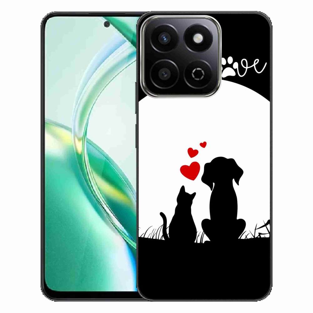 Gél tok mmCase a Honor 200 Smart 5G számára - állatszerelem