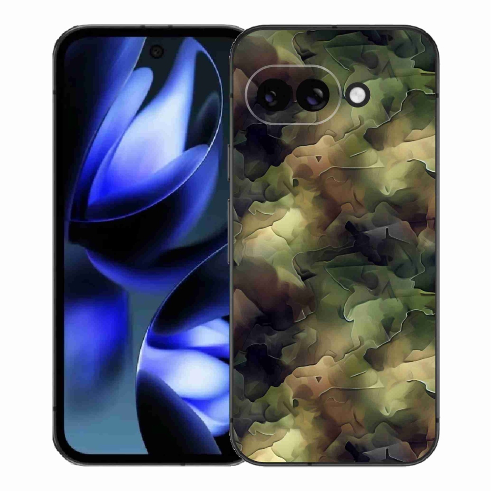 Zselés borítás mmCase a Google Pixel 9a készülékhez - terepszínű minta 10