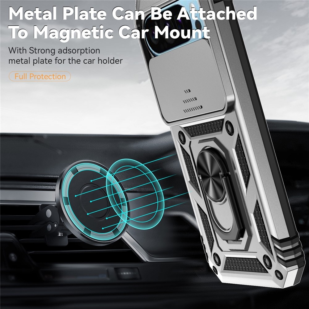 Csúszásálló borítás a Google Pixel 10 Pro/Pixel 10/9 Pro/9 készülékhez - ezüst színű