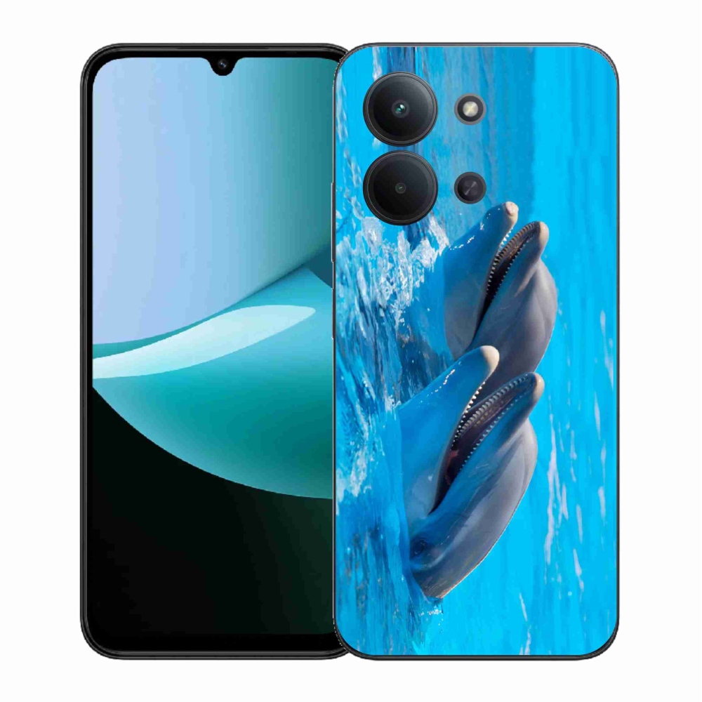 Gél borítás mmCase for Xiaomi Redmi 15C 4G (171mm)/Poco C85 4G (171mm) - delfinek