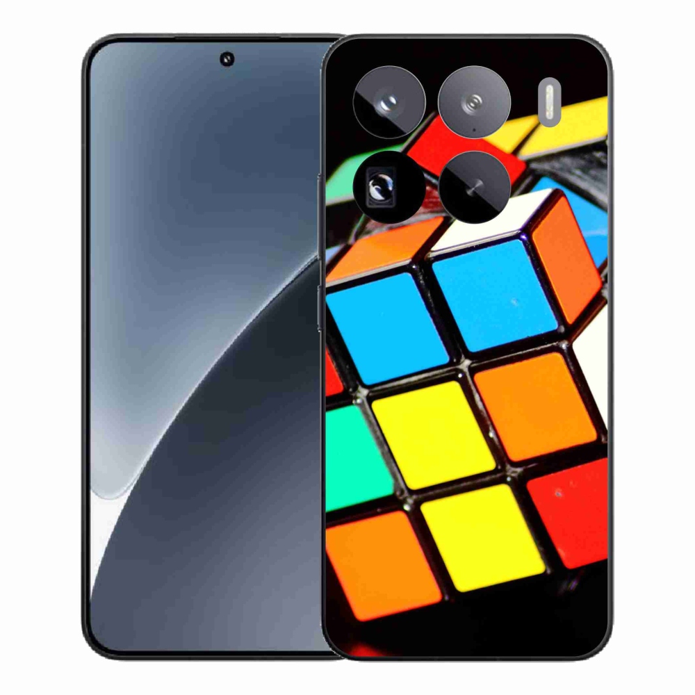 Gél borítás mmCase a Xiaomi 15 Pro számára - Rubik kocka