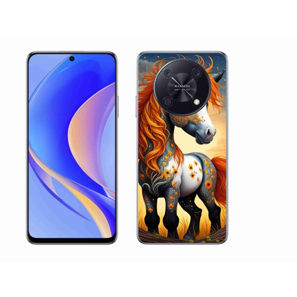 Gél borítás mmCase a Huawei Nova Y90 készülékhez - színes póni