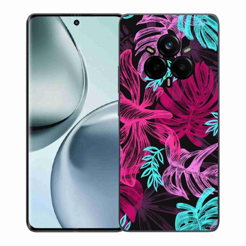 Zselés borítás mmCase a Realme 14 Pro+ 5G számára - virágok 1