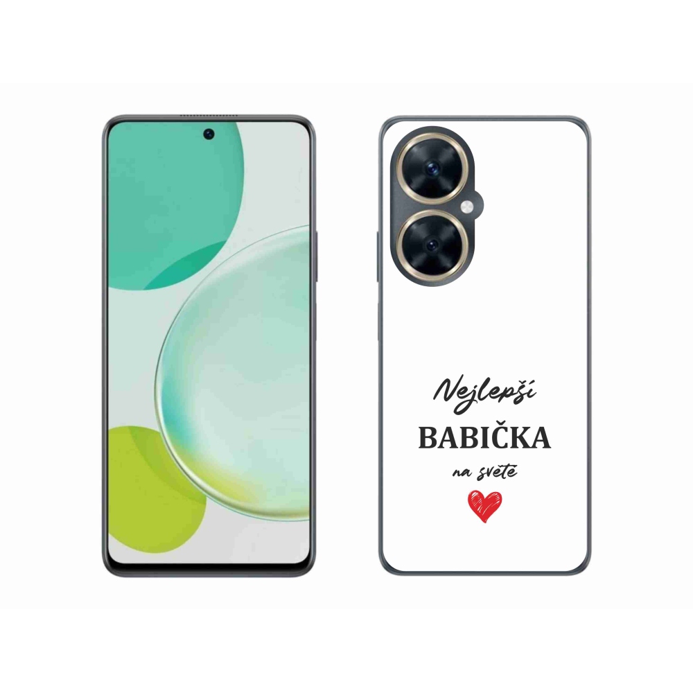 Gél borító mmCase a Huawei Nova 11i - Best Grandma 1 fehér háttérrel