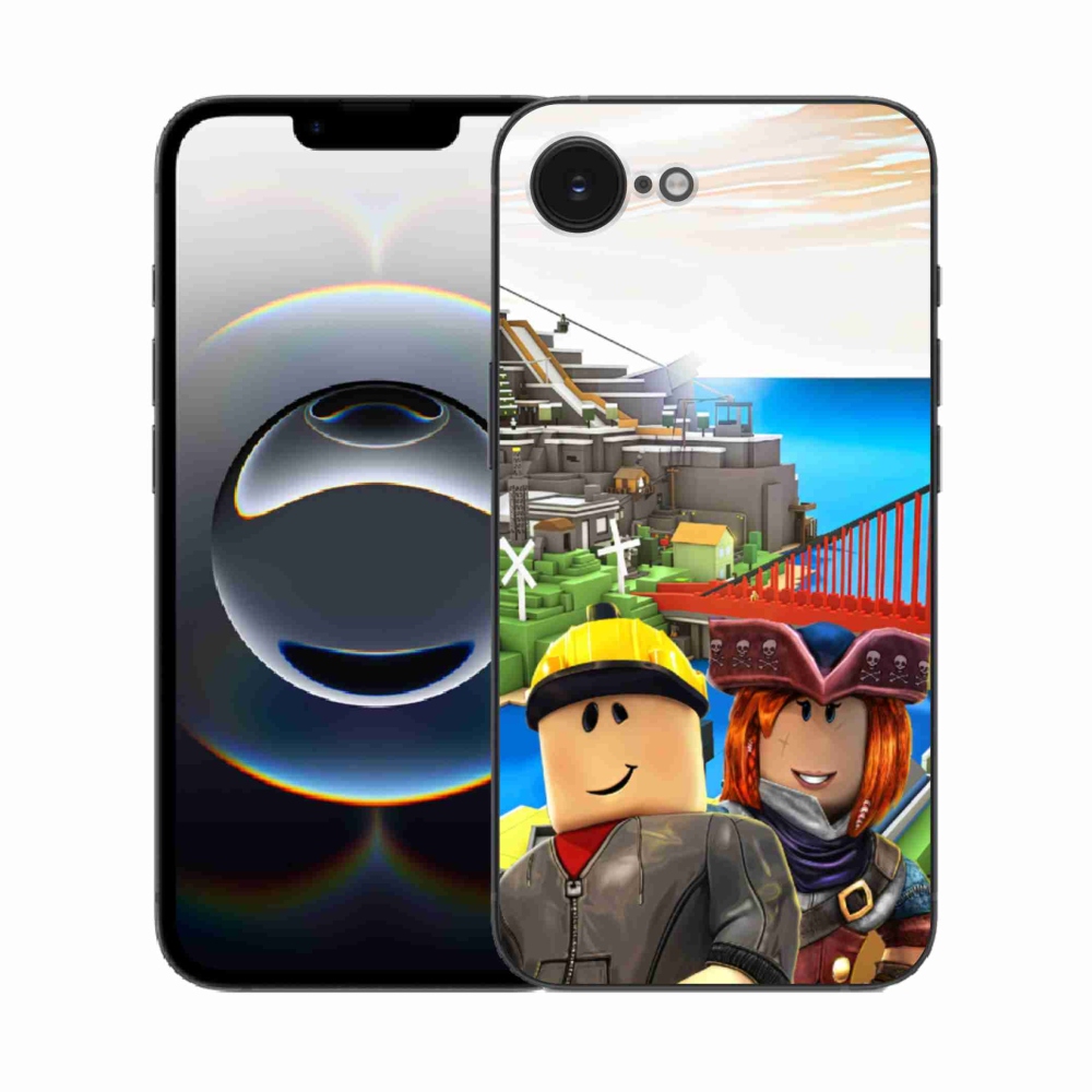 Zselés borítás mmCase iPhone 16e készülékhez - roblox 1