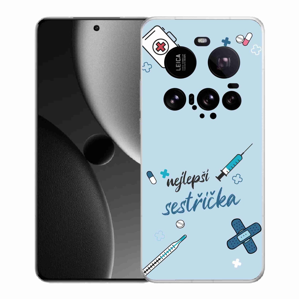 Gél borító mmCase a Xiaomi 15 Ultra - legjobb kishúg kék háttérrel