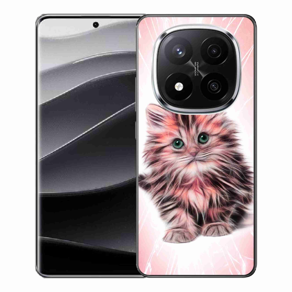 Gél borítás mmCase a Xiaomi Redmi Note 14 Pro+ 5G számára - aranyos cica