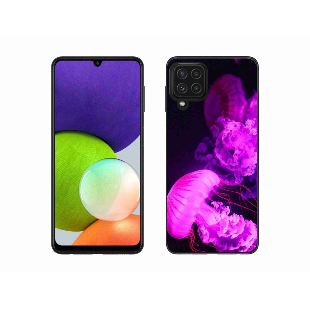 Zselés borítás mmCase Samsung Galaxy A22 4G - medúza 1