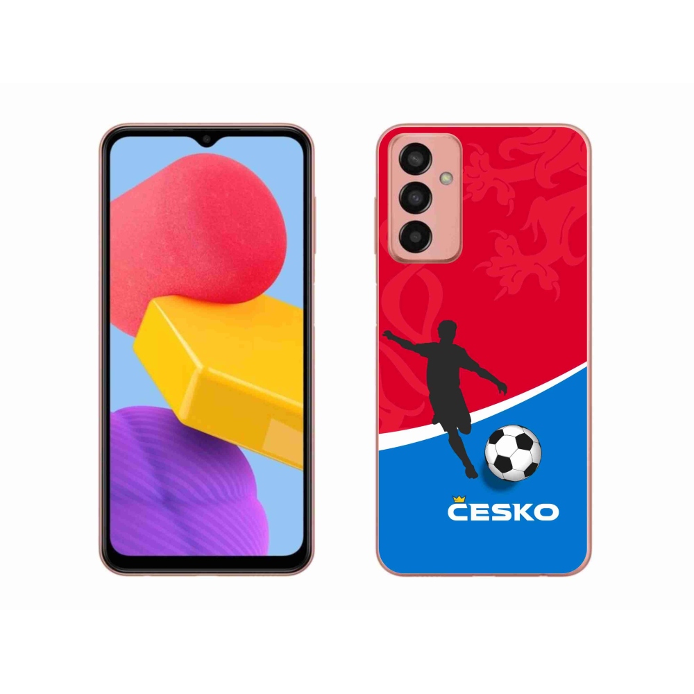 Gél borító mmCase Samsung Galaxy M13 - foci Csehország