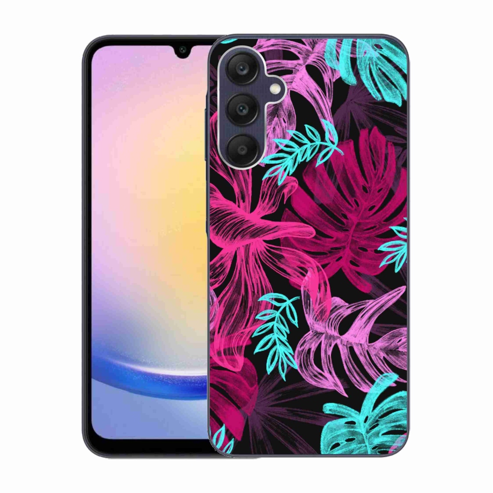 Zselés borítás mmCase Samsung Galaxy A25 5G - virágok 1