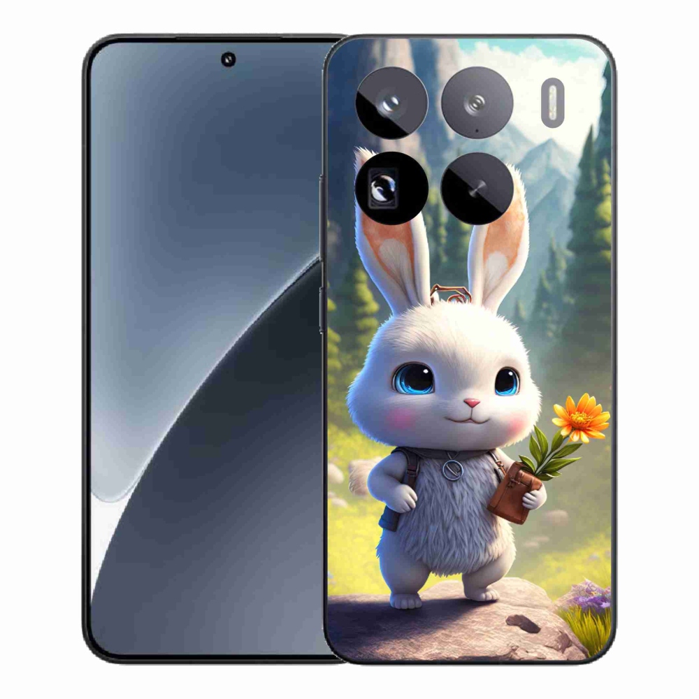 Gél borítás mmCase a Xiaomi 15 Pro számára - aranyos nyuszi