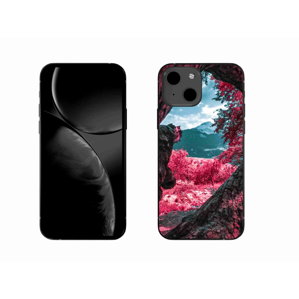 Zselés borítás mmCase iPhone 13 6.1 készülékhez - hegyi kilátás