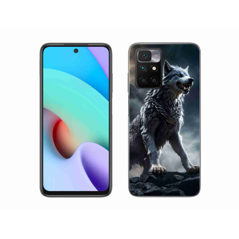 Gél védőburkolat mmCase a Xiaomi Redmi 10/Redmi 10 (2022) - farkas 1