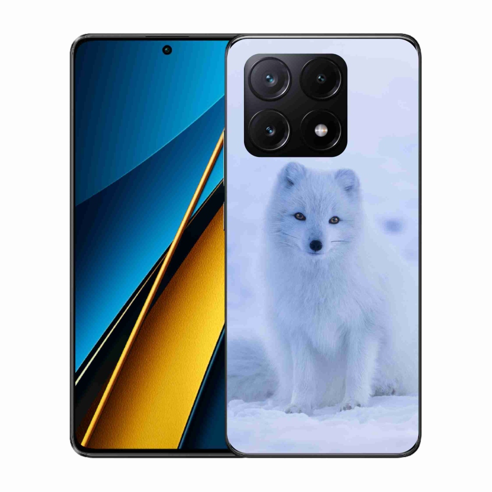 Gél borítás mmCase a Xiaomi Poco X6 Pro 5G-hez - polár róka