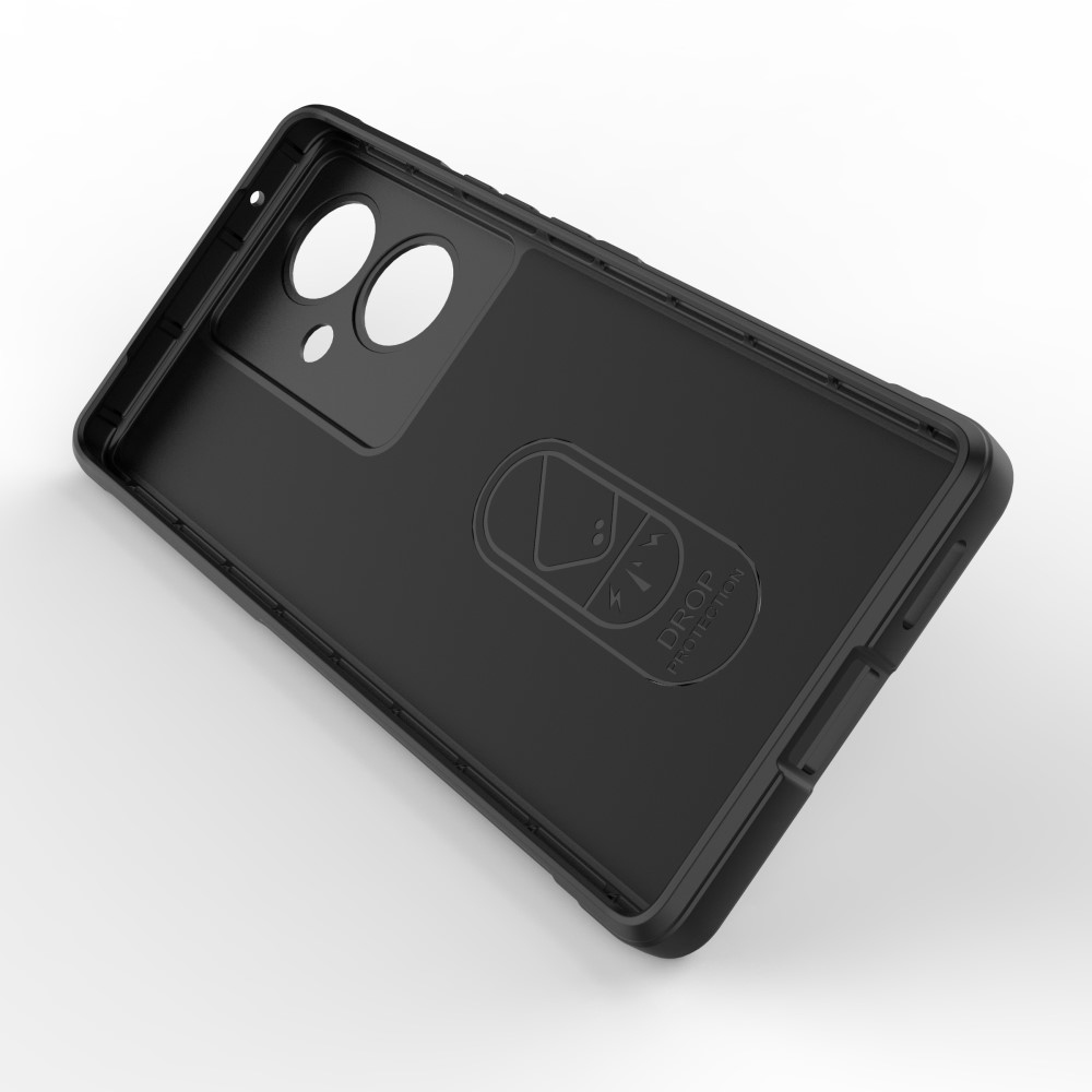 Rugg tartós zselés tok a Vivo V29 Lite 5G-hez - fekete