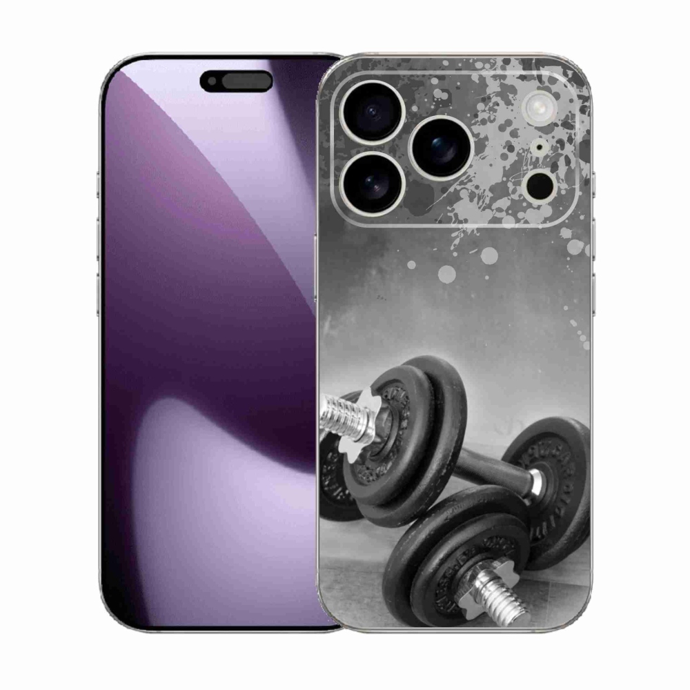 Zselés borítás mmCase iPhone 17 Pro készülékhez - súlyzók 1