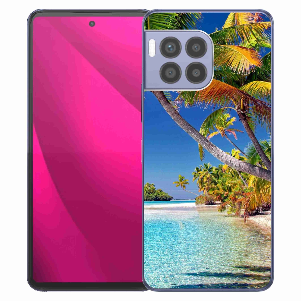 Zselés borítás mmCase a T-Mobile T Phone 2 Pro készülékhez - tengerpart