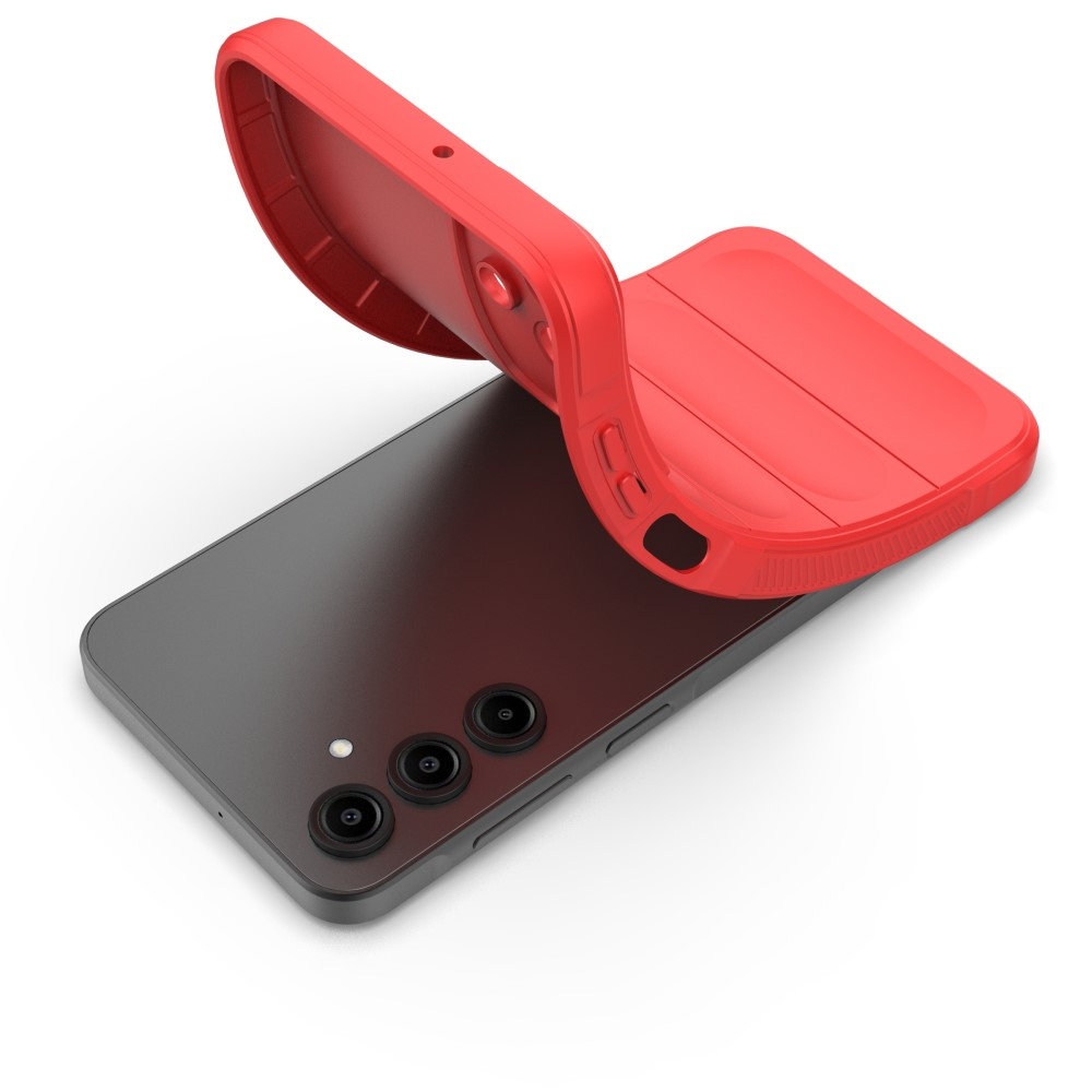 Rugg tartós zselés tok Samsung Galaxy A16 4G/5G készülékhez - piros