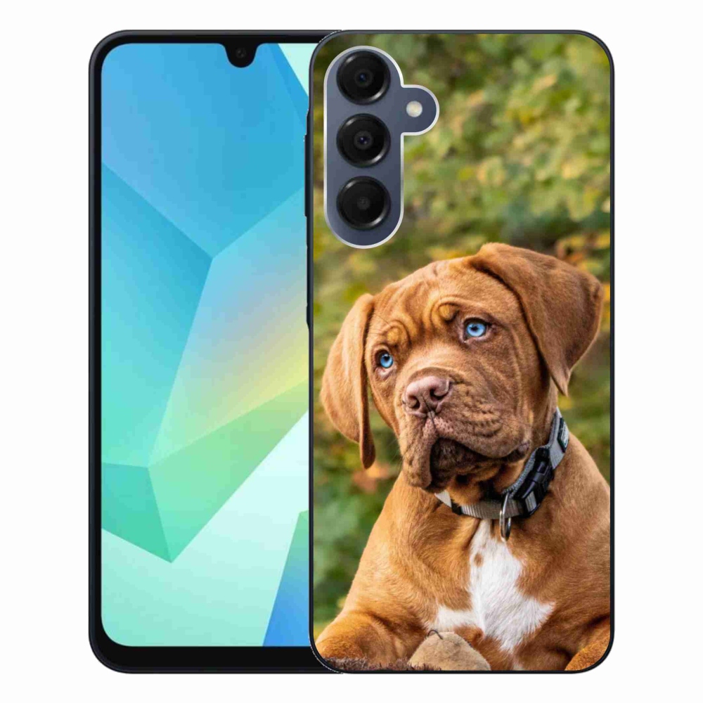 Gél borítás mmCase Samsung Galaxy A16 4G/5G - kölyökkutyakékhez