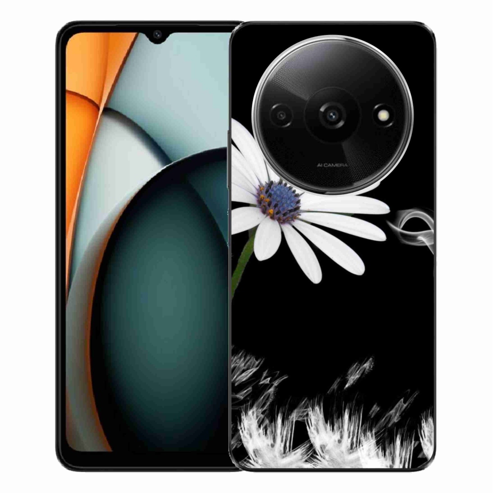 Gél borítás mmCase a Xiaomi Redmi A3-hoz - fehér virág