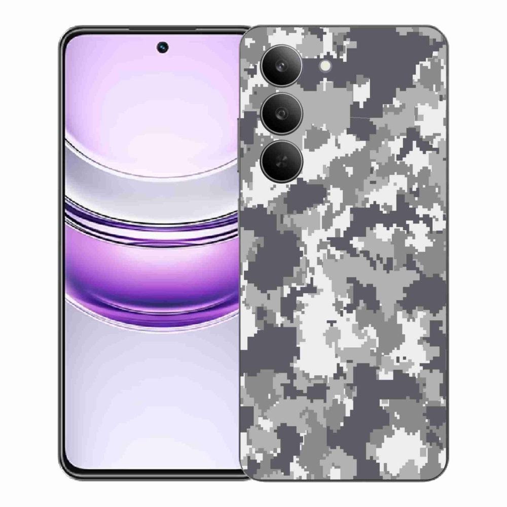 Zselés borítás mmCase a Realme 14x 5G készülékhez - álcázó minta 2