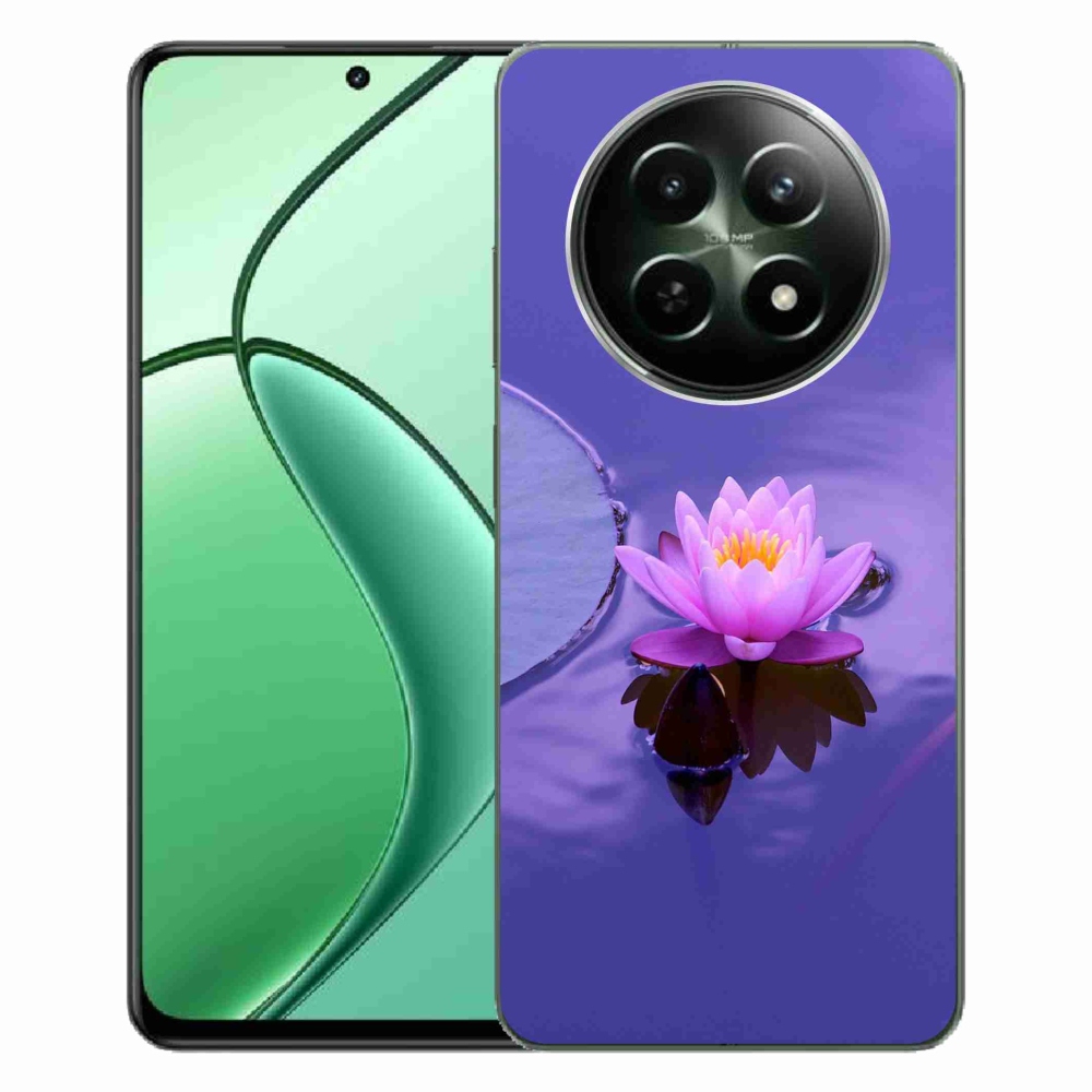 Gél tok mmCase a Realme 12 5G/12x 5G számára - virág a felületen